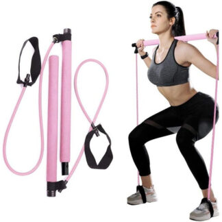 COMBO BARRA PILATES + RODILLO MASAJEADOR