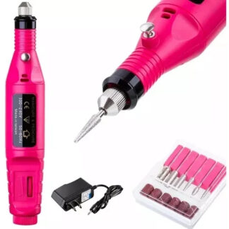 KIT PULIDOR DE UÑAS ELECTRICO RECARGABLE