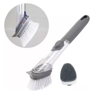 CEPILLO DISPENSADOR JABÓN 2 EN 1