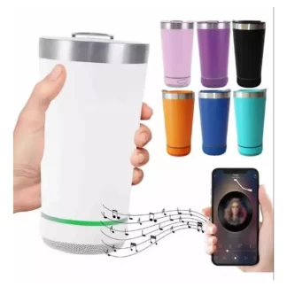 VASO TÉRMICO BEDIDAS PORTÁTIL PARLANTE