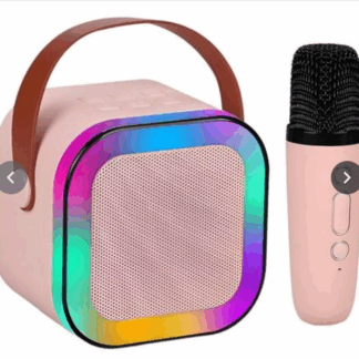 MINI PARLANTE CON MICROFONO USB RGB