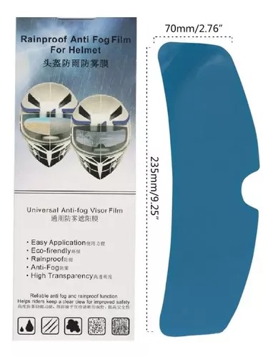 PELICULA ANTI LLUVIA ADHESIVA PARA CASCO - Image 4