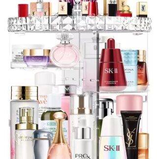 ORGANIZADOR DE MAQUILLAJE GIRATORIO
