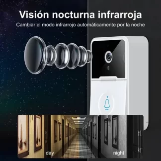 TIMBRE CON CAMARA INALAMBRICO