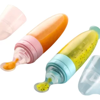 CUCHARA DISPENSADOR SILICONA PARA BEBES