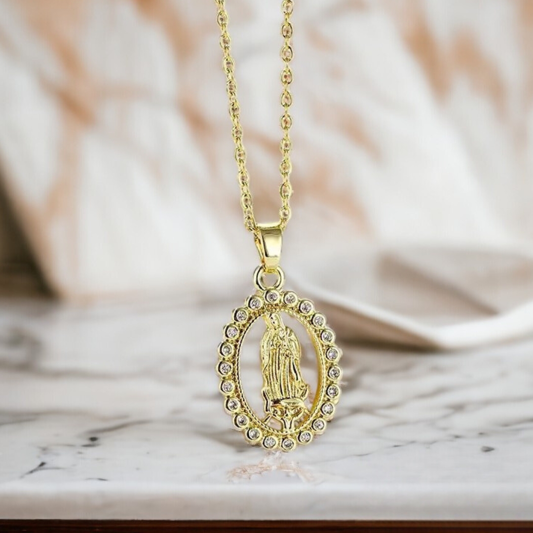 COLLAR VIRGEN MARIA + CAJA REGALO - Image 2