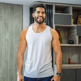 CAMISETA ESQUELETO DUO BLANCO PEINADO